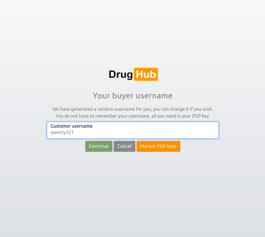 DrugHub Login code